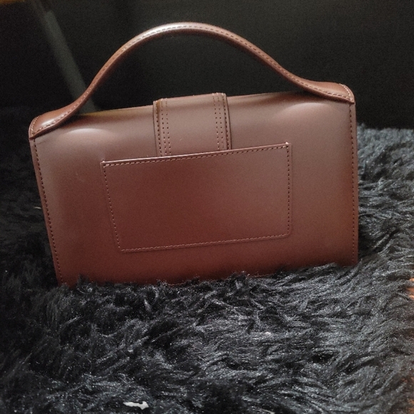 Jacquemus Grand Bambino Brown Leather Bag - Picture 3 of 7